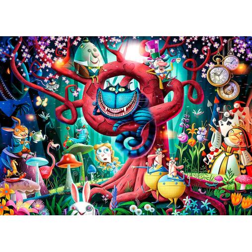 Puzzle Ravensburger Todos Están Locos Aquí de 1000 Piezas