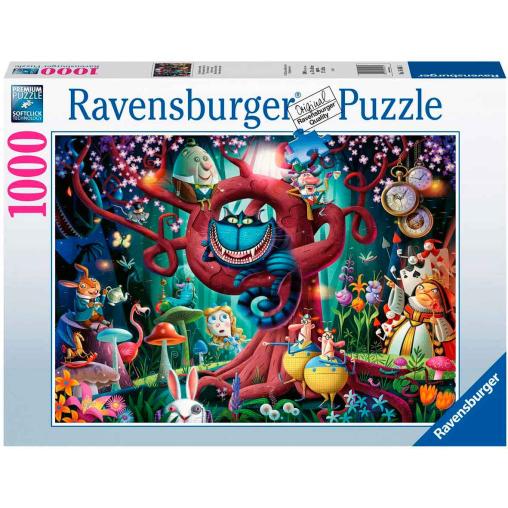 Puzzle Ravensburger Todos Están Locos Aquí de 1000 Piezas