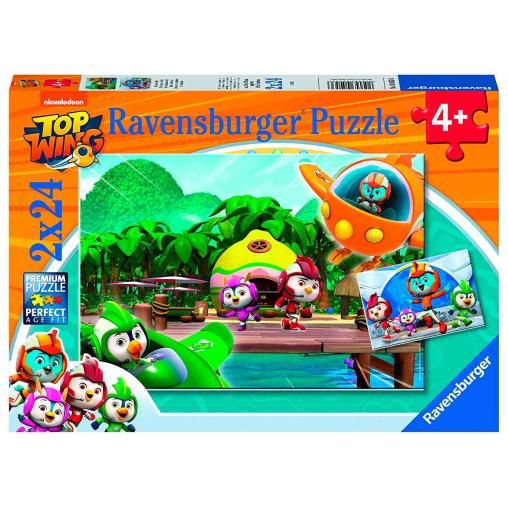 Puzzle Ravensburger Top Wing de 2x24 Piezas