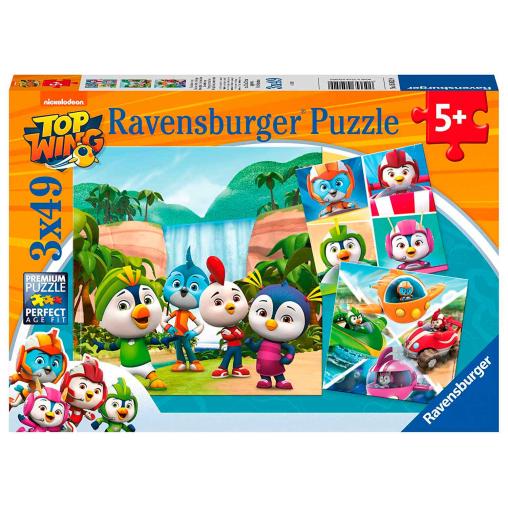 Puzzle Ravensburger Top Wing de 3x49 Piezas