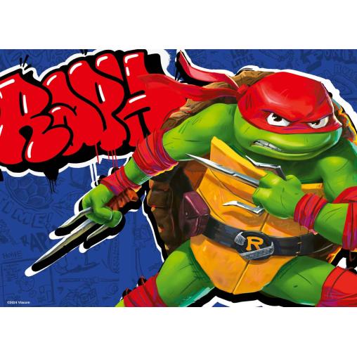 Puzzle Ravensburger Tortugas Ninja de 4 x 100 Piezas