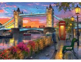 Puzzle Ravensburger Tower Bridge al Atardecer de 1000 Piezas