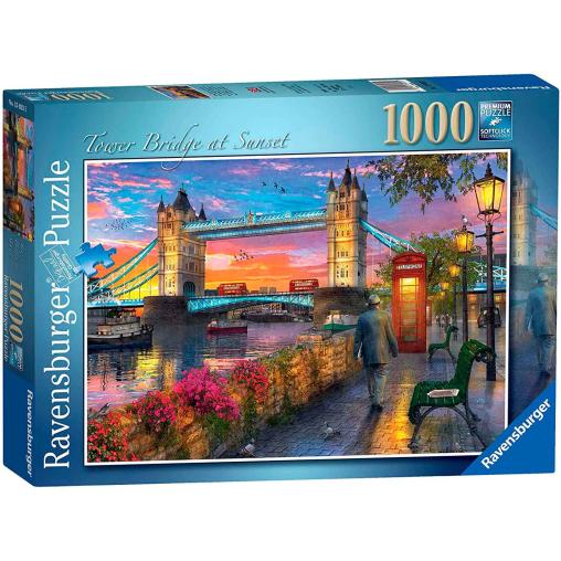 Puzzle Ravensburger Tower Bridge al Atardecer de 1000 Piezas