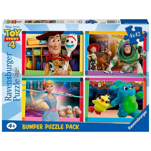 Puzzle Ravensburger Toy Story 4 de 4x42 Pzs