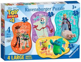 Puzzle Ravensburger Toy Story 4 Progresivo de 10+12+14+16 Pzs