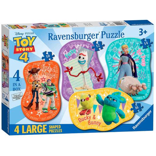 Puzzle Ravensburger Toy Story 4 Progresivo de 10+12+14+16 Pzs