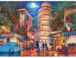 Puzzle Ravensburger Una Noche en Pisa de 500 Piezas