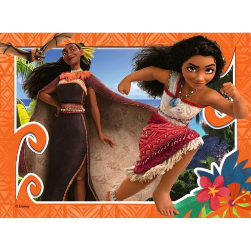 Puzzle Ravensburger Vaiana 2 Progresivo de 12+16+20+24 Pzs