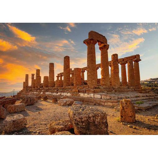 Puzzle Ravensburger Valle de los Templos, Agrigento de 1000 Pzs