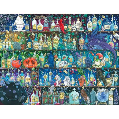 Puzzle Ravensburger Venenos y Pociones de 2000 Piezas