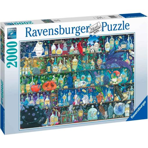 Puzzle Ravensburger Venenos y Pociones de 2000 Piezas