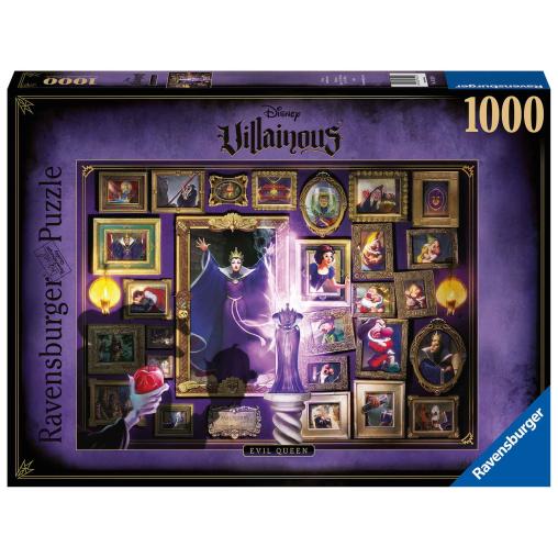 Puzzle Ravensburger Villanos Disney: Evil Queen de 1000 Piezas