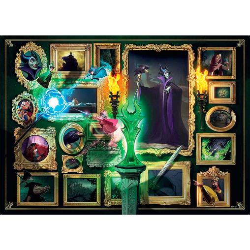 Puzzle Ravensburger Villanos Disney: Maléfica de 1000 Piezas