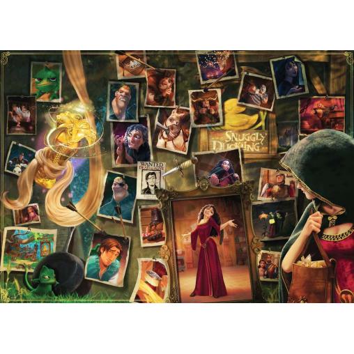 Puzzle Ravensburger Villanos Disney: Mother Gothel de 1000 Pzs