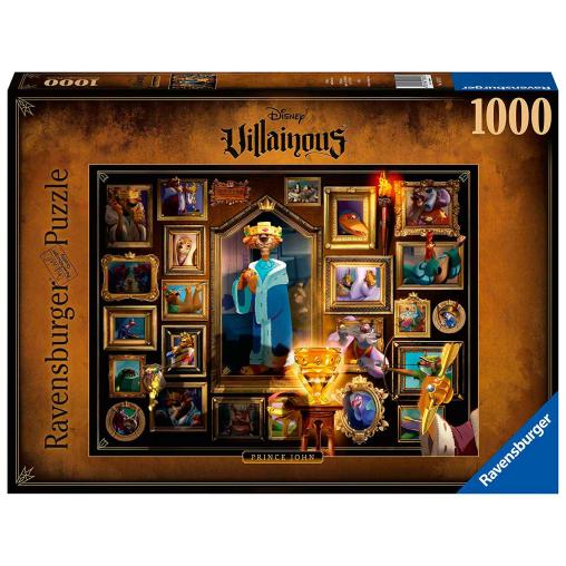 Puzzle Ravensburger Villanos Disney: Principe Juan de 1000 Pzs