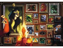 Puzzle Ravensburger Villanos Disney: Scar de 1000 Piezas