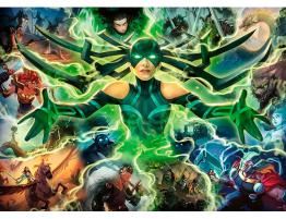 Puzzle Ravensburger Villanos Marvel: Hela de 1000 Piezas