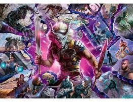 Puzzle Ravensburger Villanos Marvel: Killmonger de 1000 Piezas