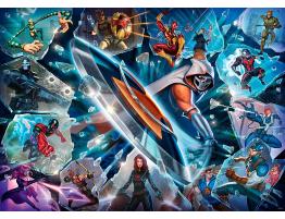 Puzzle Ravensburger Villanos Marvel: Taskmaster de 1000 Piezas