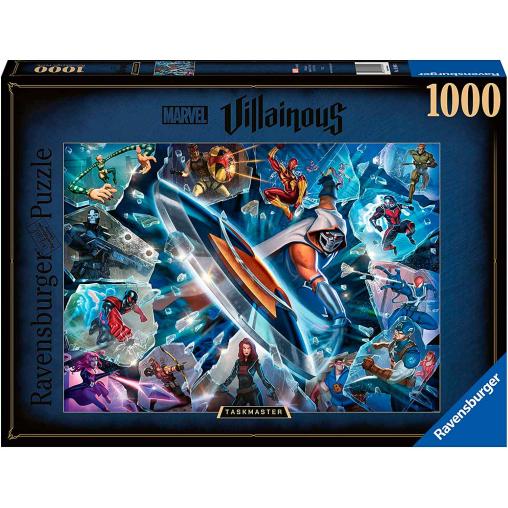 Puzzle Ravensburger Villanos Marvel: Taskmaster de 1000 Piezas