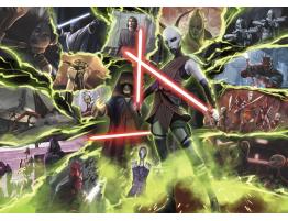 Puzzle Ravensburger Villanos Star Wars Asajj Ventress de 1000 Pz