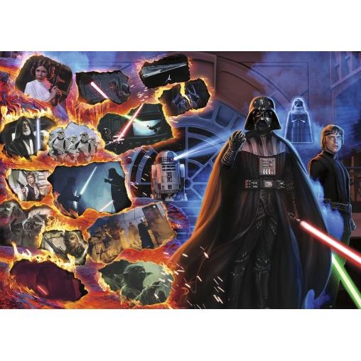 Puzzle Ravensburger Villanos Star Wars Darth Vader de 1000 Pzs