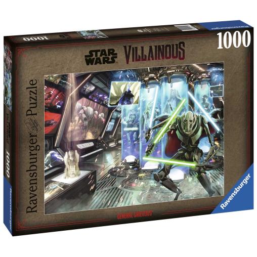 Puzzle Ravensburger Villanos Star Wars General Grievous de 1000