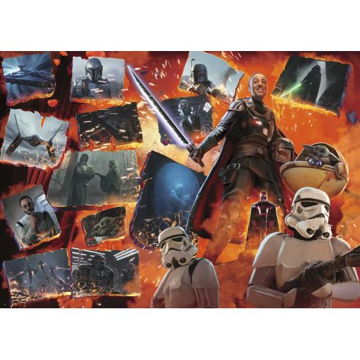 Puzzle Ravensburger Villanos Star Wars Moff Gideon de 1000 Pzs