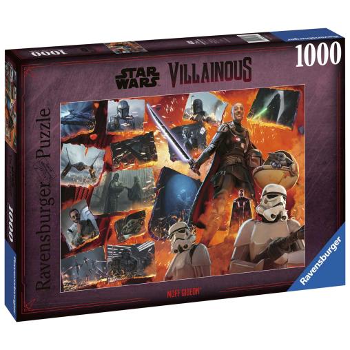 Puzzle Ravensburger Villanos Star Wars Moff Gideon de 1000 Pzs