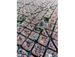 Puzzle Ravensburger Vista Aérea de Barcelona de 1000 Pzs