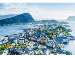 Puzzle Ravensburger Vista sobre Alesund de 1000 Piezas