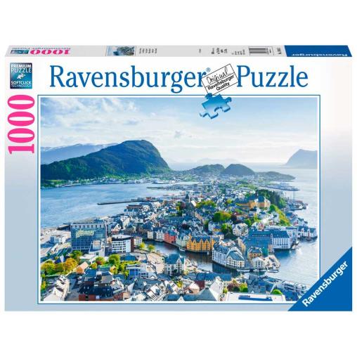 Puzzle Ravensburger Vista sobre Alesund de 1000 Piezas