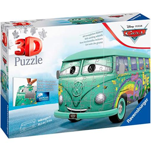 Puzzle Ravensburger Volkswagen T1 Cars 3D 162 Piezas