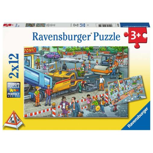 Puzzle Ravensburger Work in Progress de 2x12 Piezas