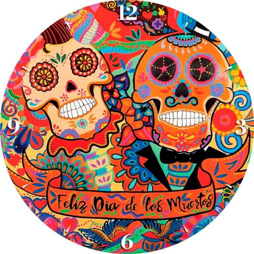 Puzzle Reloj Art Puzzle Feliz Día de Muertos de 570 Piezas