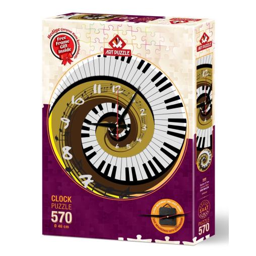 Puzzle Reloj Art Puzzle Ritmo del Tiempo 570 Piezas