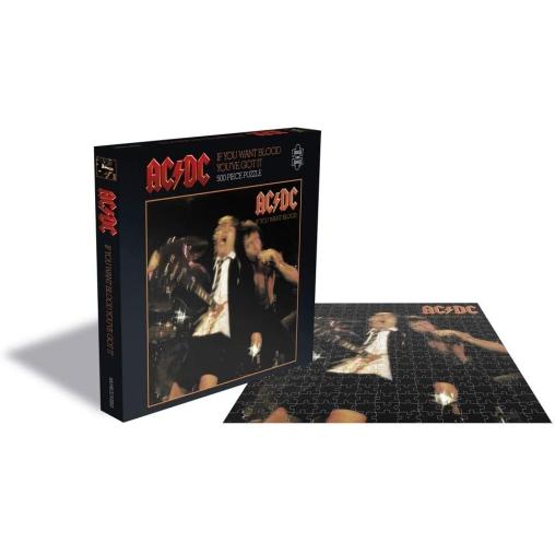 Puzzle Rock Saws If You Want Blood, AC/DC de 500 Piezas