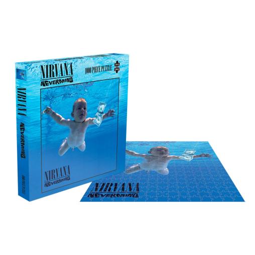 Puzzle Rock Saws Nevermind, Nirvana de 1000 Piezas