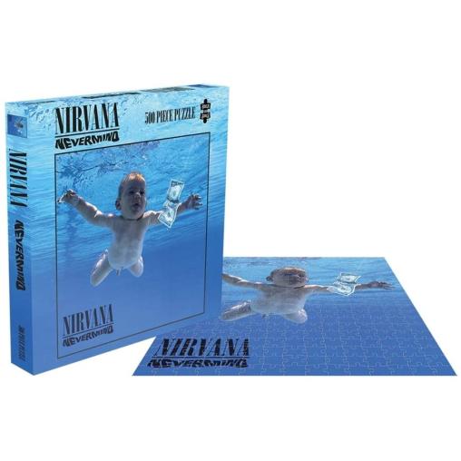 Puzzle Rock Saws Nevermind, Nirvana de 500 Piezas