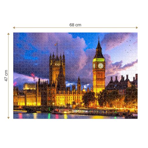 Puzzle Roovi Big Ben, Londres, Reino Unido de 1000 Piezas