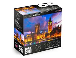 Puzzle Roovi Big Ben, Londres, Reino Unido de 1000 Piezas