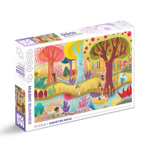 Puzzle Roovi Bosque Mágico, Verano de 1000 Piezas