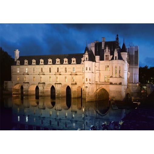 Puzzle Roovi Castillo de Chenonceau de 1000 Piezas