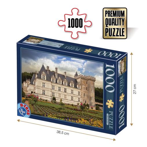 Puzzle Roovi Castillo de Villandry de 1000 Piezas