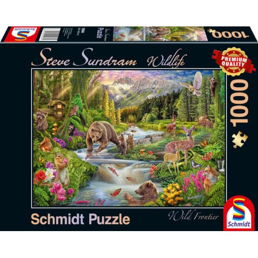 Puzzle Schmidt Animales del Bosque de 1000 Piezas