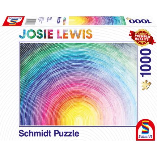 Puzzle Schmidt Arco Iris Ascendente de 1000 Piezas