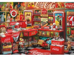 Puzzle Schmidt Artículos de Coca Cola de 1000 Piezas