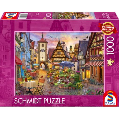 Puzzle Schmidt Baviera Romántica de 1000 Piezas