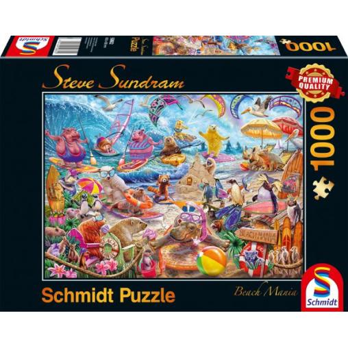 Puzzle Schmidt Beach Mania de 1000 Piezas