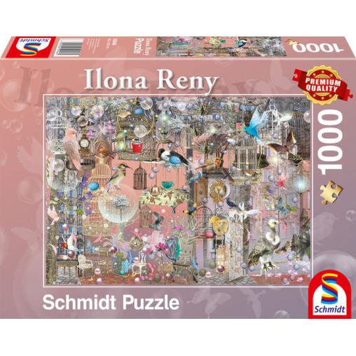 Puzzle Schmidt Belleza Rosa de 1000 Piezas